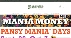 Desktop Screenshot of johnsonsgarden.com